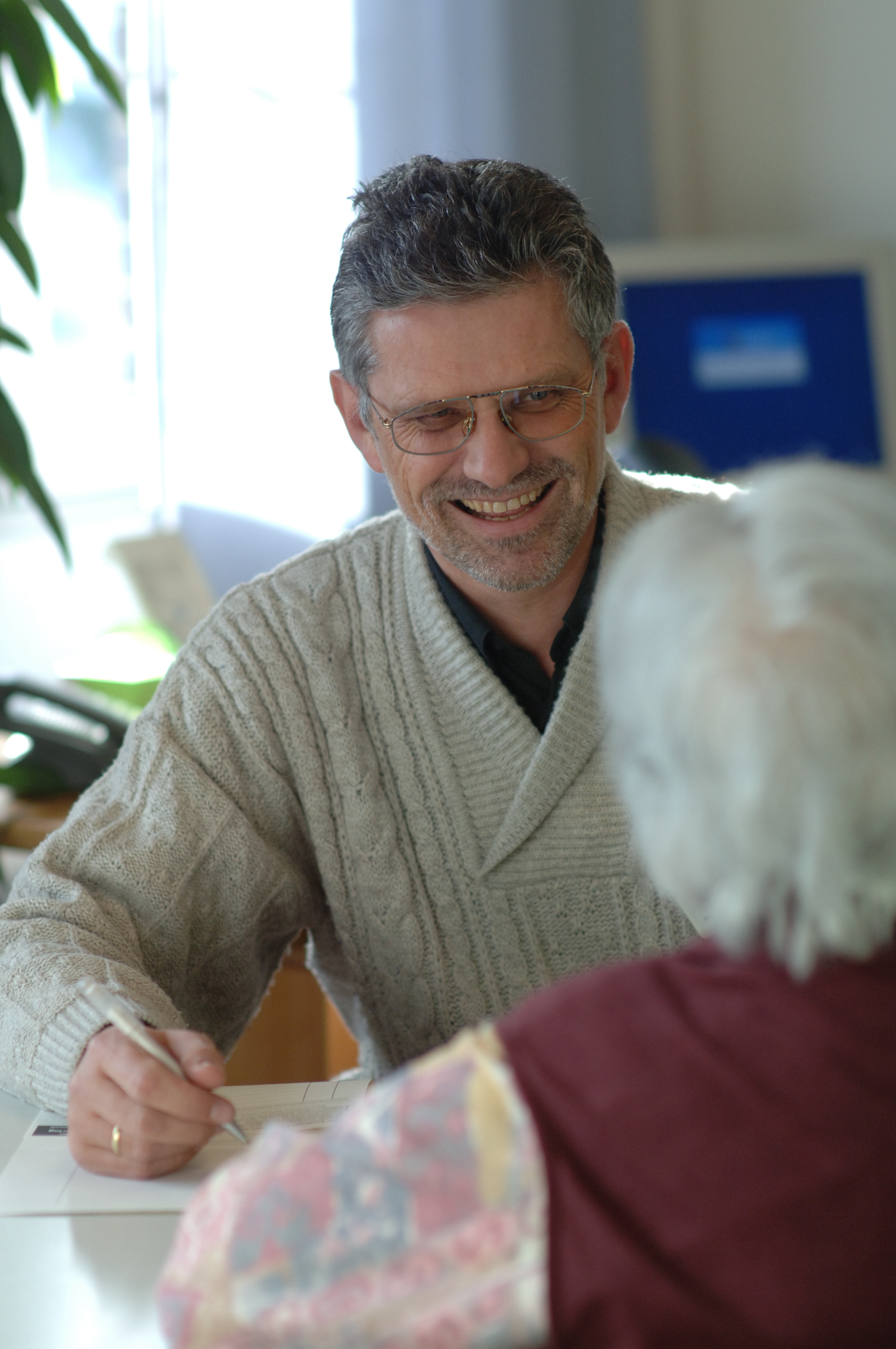 Foto: Arzt im Gespräch