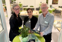 Das Bild zeigt drei Personen: Foto (v. l. n. r.): Prof. Dr. Birgit Janssen, Ärztliche Direktorin; Alexandra Borsien, Psychologische Psychotherapeutin; Rainer-Georg Jansen, Pflegerische Leitung Flex-Tagesklinik (von links nach rechts)