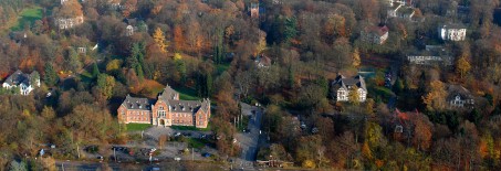 Foto: Luftbild der gesamten LVR-Klinik Langenfeld